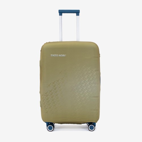 Husă troler ENZO NORI model AIRPLANE-GOLD mărimea L textil gold