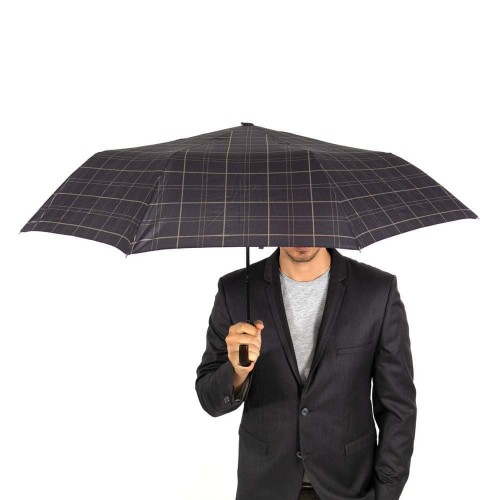 Umbrelă bărbați CLIMA C-COLLECTION model GARBO albastru