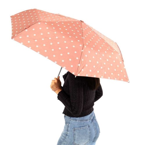 Umbrelă automată dama CLIMA BISETTI model RAMA protectie UV roz