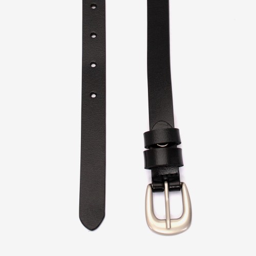 Curea model LIN piele naturala negru