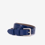 Curea model GARY piele naturala albastru