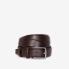 Curea barbati model MOSS piele naturala maro - Imagine 1