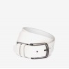 Curea model LORAN piele naturala alb - Imagine 1