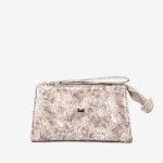 Geanta cosmetica ENZO NORI JODI, piele naturala, bej paleta 