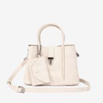 Geanta dama model STELLA din piele ecologică ecru Geanta dama model STELLA din piele ecologică ecru