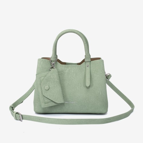 Geanta dama model ZILDA din piele ecologică verde
