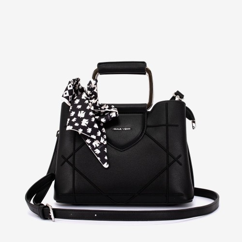 Geanta dama model MARIELE din piele ecologică negru