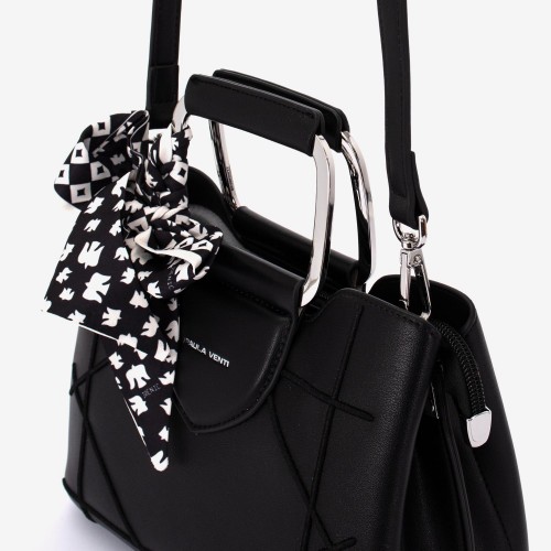 Geanta dama model MARIELE din piele ecologică negru