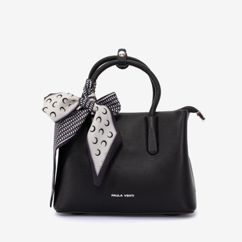 Geanta dama model TESI din piele ecologică negru