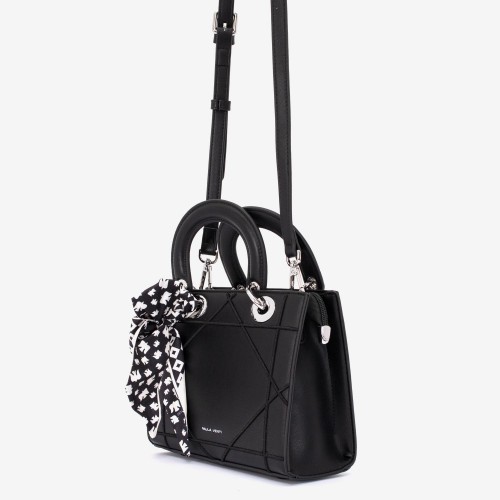 Geanta dama model SERAFIMA din piele ecologică negru