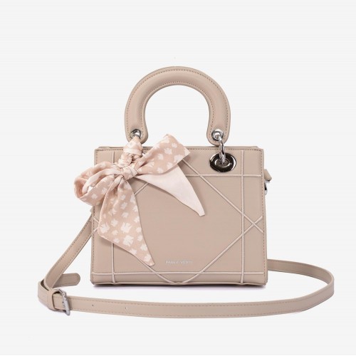 Geanta dama model SERAFIMA din piele ecologică bej 