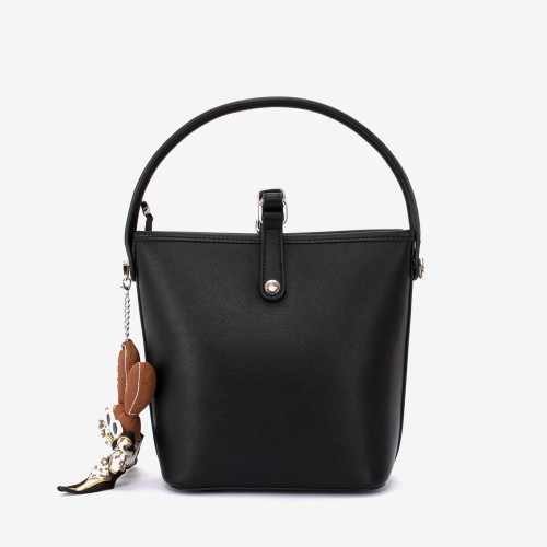 Geanta dama model VERONIK din piele ecologică negru