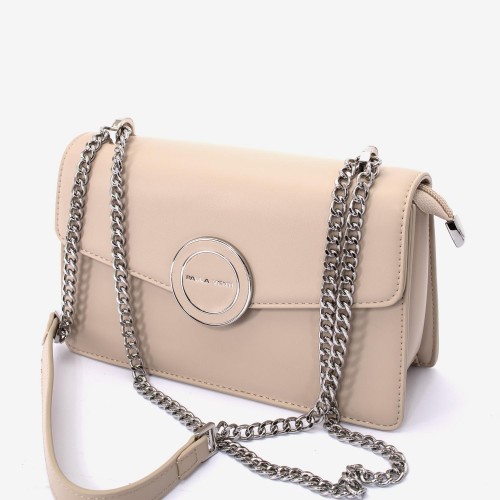 Geanta crossbody PINA piele ecologică bej