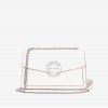 Geanta crossbody model PINA din piele ecologică alb - Imagine 1