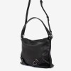Geanta shopper model KARRA din piele naturală negru - Imagine 2