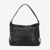 Geanta shopper model KARRA din piele naturală negru - Imagine 3