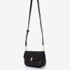 Geantă crossbody ENZO NORI model CAROL din piele naturală negru - Imagine 2