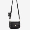 Geantă crossbody ENZO NORI model CAROL din piele naturală negru - Imagine 4