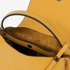 Geanta crossbody ENZO NORI model JEWEL din piele naturală galben - Imagine 3