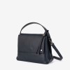Geanta crossbody ENZO NORI model JEWEL din piele naturală bleumarin - Imagine 2