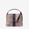 Geanta crossbody ENZO NORI model JEWEL din piele naturală bej-maro - Imagine 1