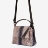 Geanta crossbody ENZO NORI model JEWEL din piele naturală bej-maro - Imagine 2