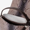 Geanta crossbody ENZO NORI model JEWEL din piele naturală bej-maro - Imagine 3