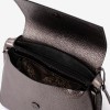 Geanta crossbody ENZO NORI model JEWEL din piele naturală gri - Imagine 3