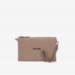 Geanta plic ENZO NORI model ALINA din piele naturală bej Geanta plic ENZO NORI model ALINA din piele naturală bej