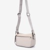 Geanta crossbody ENZO NORI model HALLI din piele naturală alb - Imagine 2