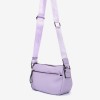 Geanta crossbody ENZO NORI model HALLI din piele naturală  violet - Imagine 2