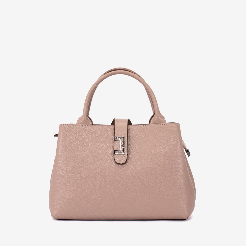 Geanta dama ENZO NORI DANIELLA, piele naturala, roz