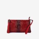 Geanta dama ENZO NORI ANABELLA, piele naturala, rosu