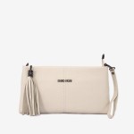 Geanta dama ENZO NORI ANABELLA, piele naturala, bej