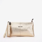 Geanta dama ENZO NORI ANABELLA, piele naturala, gold