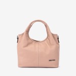 Geanta dama ENZO NORI MISHELL, piele naturala, roz