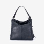 Geantа damа ENZO NORI model NATALIE din piele naturalа bleumarin