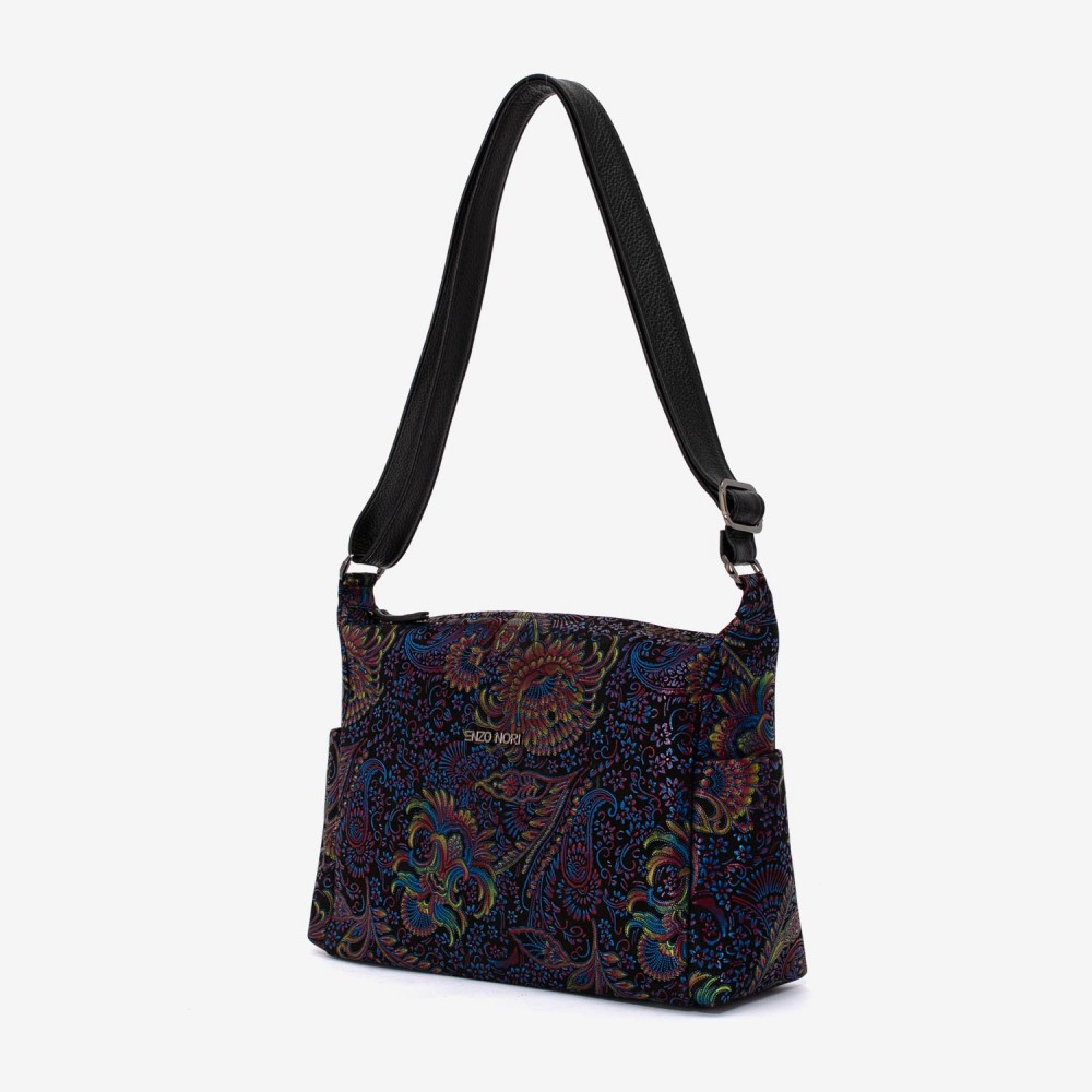 Geanta casual ENZO NORI model REYNA din piele multicolor