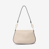 Geanta crossbody ENZO NORI model HALEY din piele naturală alb - Imagine 4