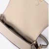 Geanta crossbody ENZO NORI model HALEY din piele naturală alb - Imagine 3