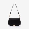 Geanta crossbody ENZO NORI model HALEY din piele naturală negru - Imagine 1