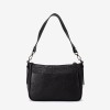 Geantă crossbody ENZO NORI model JACKY din piele naturală negru - Imagine 4