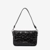 Geantă crossbody ENZO NORI model KALA din piele naturală negru laser - Imagine 1
