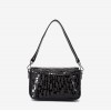 Geantă crossbody ENZO NORI model KALA din piele naturală negru laser - Imagine 4