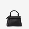 Geanta crossbody ENZO NORI model DORY din piele naturală negru - Imagine 4