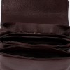 Geanta crossbody ENZO NORI model DORY din piele naturală burgundy - Imagine 3