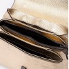 Geanta crossbody ENZO NORI model DORY din piele naturală gold - Imagine 3