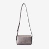 Geantă crossbody ENZO NORI model MEGAN din piele naturală gri - Imagine 1