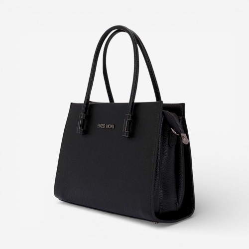 Geanta dama ENZO NORI BEATE, piele naturala, negru