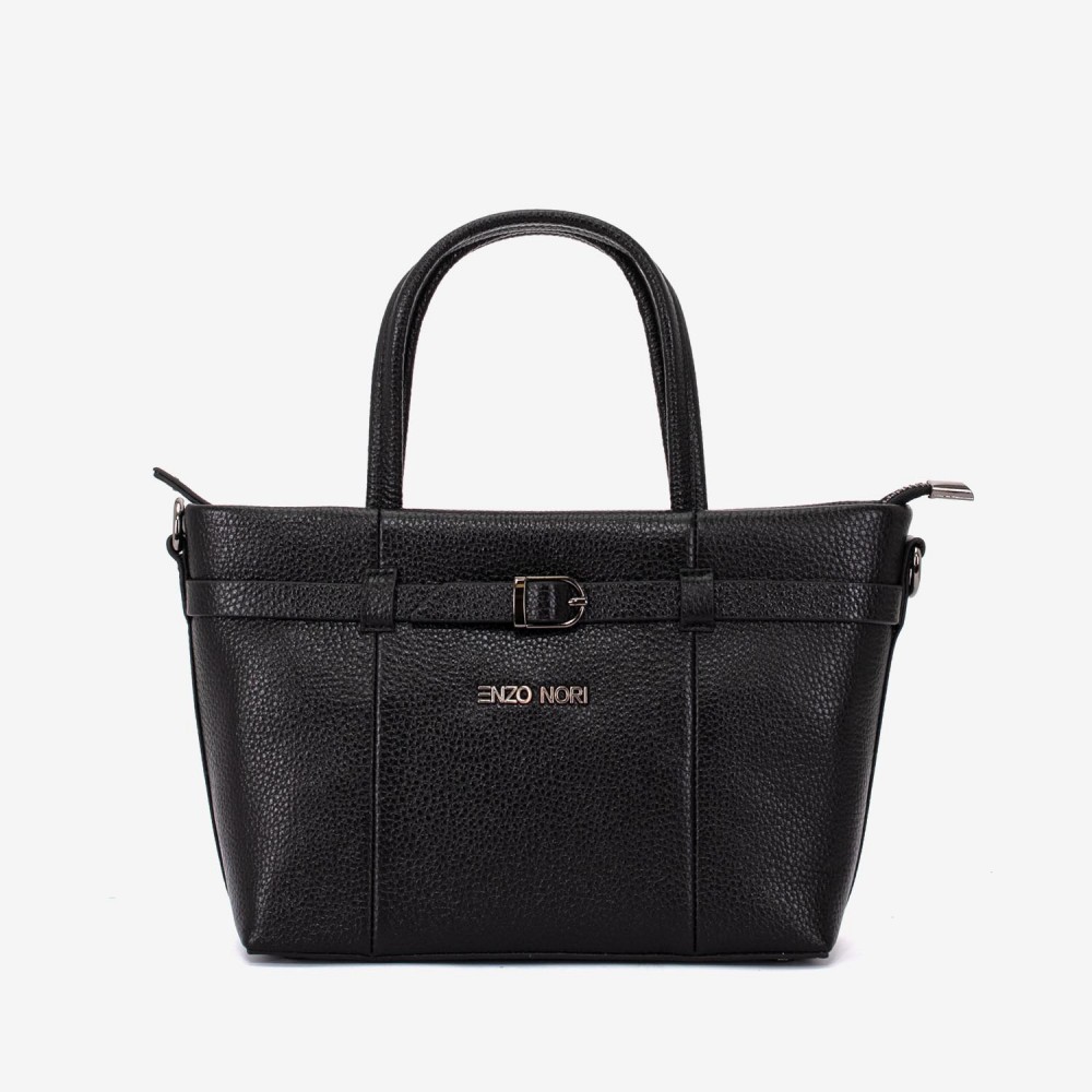 Geanta dama ENZO NORI RAYA, piele naturala negru